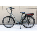 Women Bicycle 250W 350W Electric City Bicycle Urban Bike with lithium battery 8.8ah and controller 26inch wheel